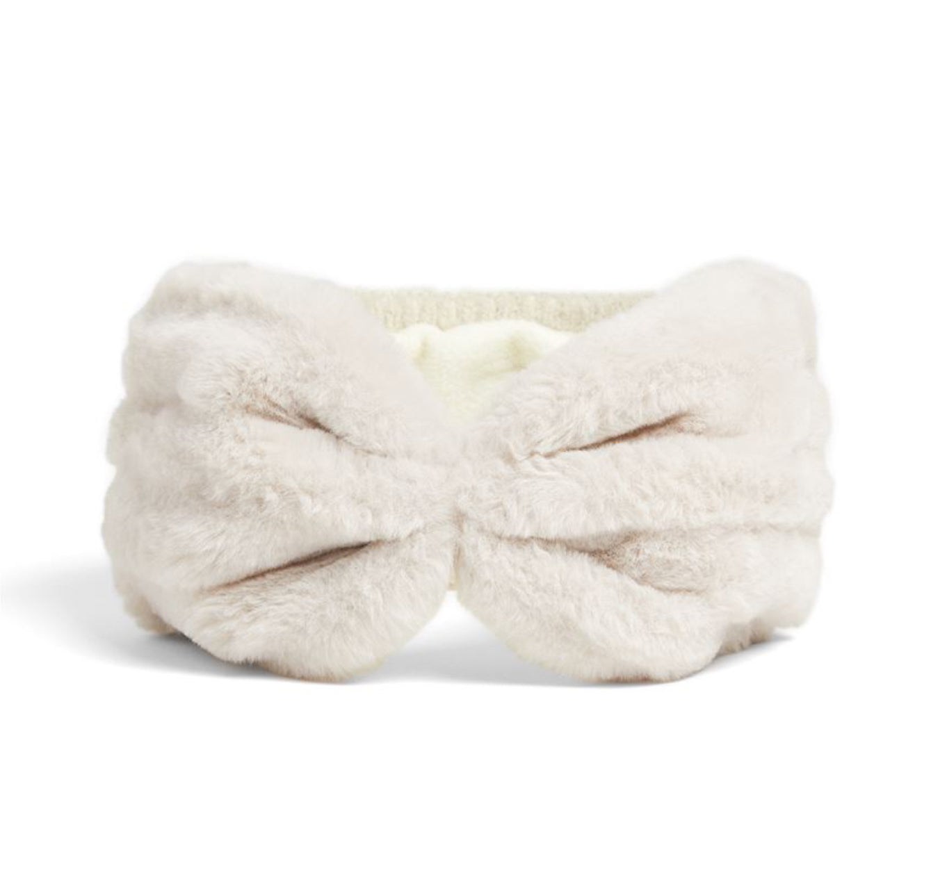 FAUX FUR TWIST EAR WARMER HEADBAND