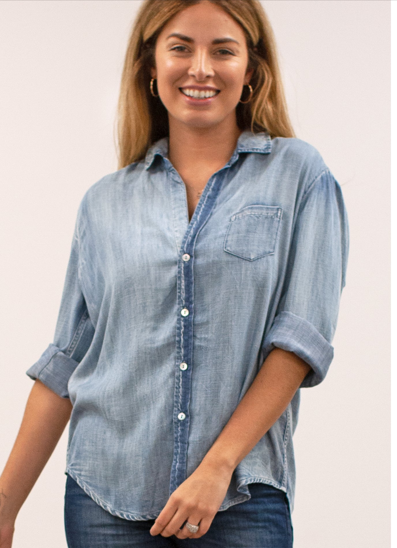 KYVK204 BLUE AMARA SHIRT