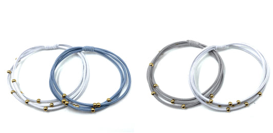 WATER PONY BRACELET/ HAIRBANDS