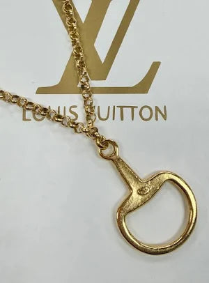 Yochi Emma Snaffle Bit Necklace