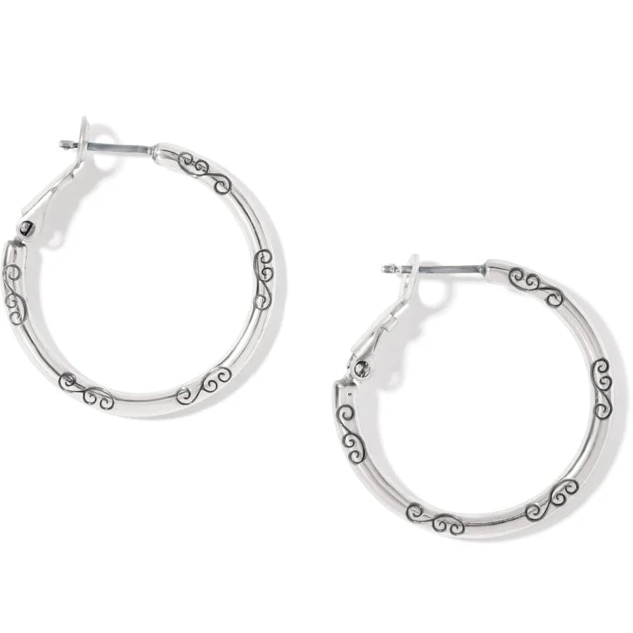 HOOP STYLE CHARM EARRINGS