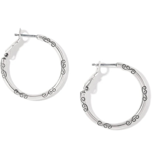 HOOP STYLE CHARM EARRINGS