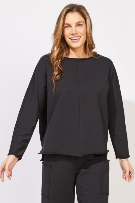 30135 OCEAN FRONT TERRY RELAXED ROLL NECK