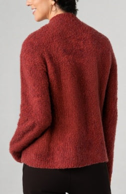 long slv mock neck sweater w buttons LM8M10SR34