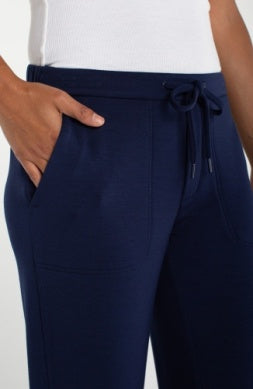 pull on wide leg crop trouser LM4582C9