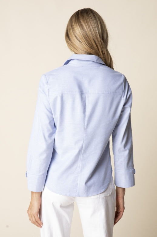 PERFECT TRVL SHIRTS TAB DETAIL SHIRT