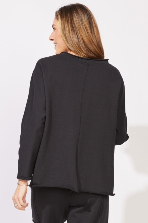 30135 OCEAN FRONT TERRY RELAXED ROLL NECK