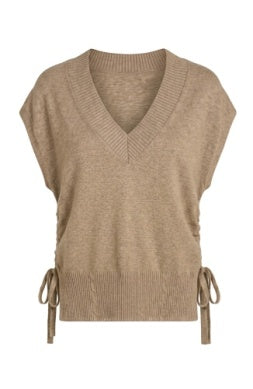 vneck dolman popover sweater w/ ties LM8L85SR38