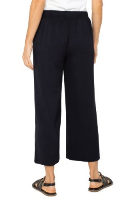 pull on wide leg crop trouser LM4582C9