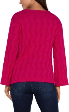 long sleeve boat neck sweater LM8E55SK37