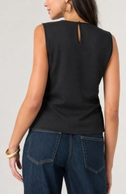 slvlss embellished knit to woven tee LM8M60KB59