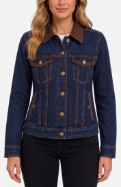 classic trucker w/ velvet detailing LM1D72CHF