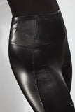 10-3113-MB MALTILDA PATENT FOIL LEGGINGS/ BLACK