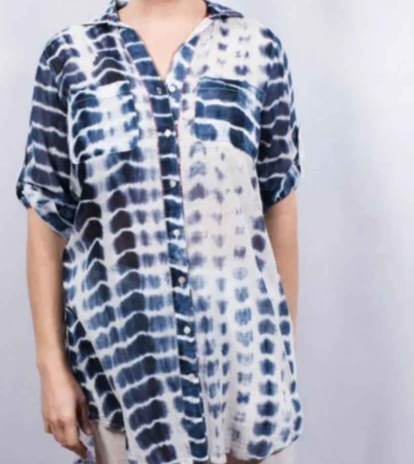 AMBROSE SHIBORI TUNIC  11319193