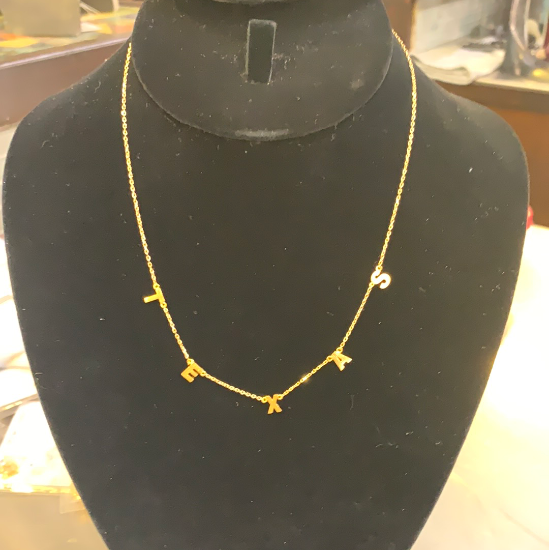 19634 TEXAS NECKLACE