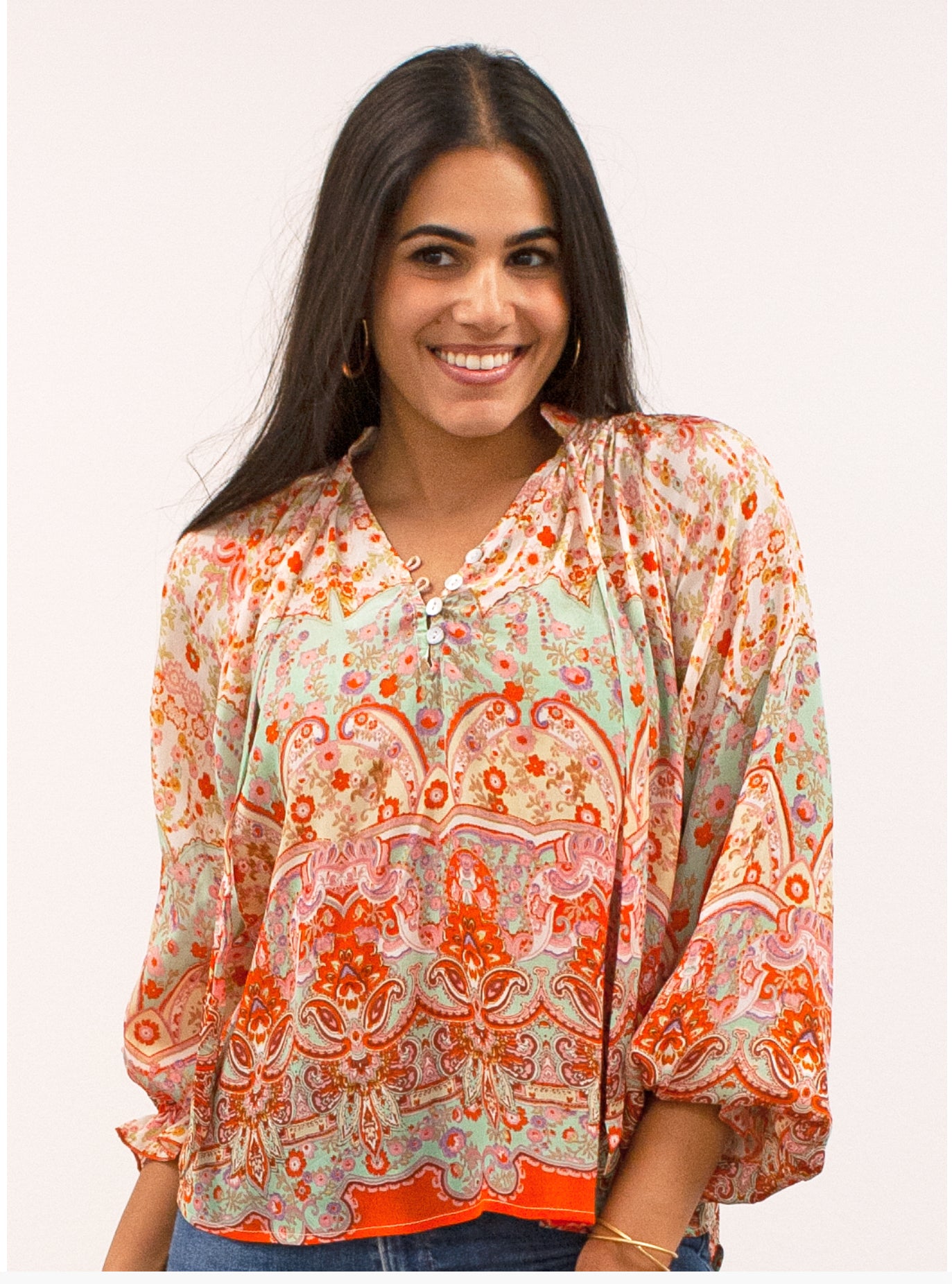 LKIC363 ZOLA BLOUSE