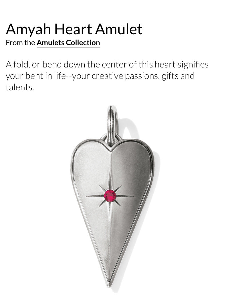 Amyah Heart Amulet