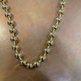 Gold bead Necklace